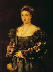 Portret van een vrouw, genaamd La Bella